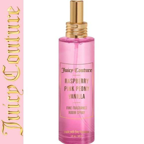 Juicy Couture Raspberry Pink Peony Vanilla Fine Fragrance Room Spray - Picture 1 of 4
